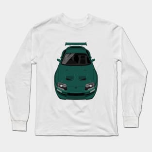 Supra GT MK3 3rd gen 1JZ Body Kit - Green Long Sleeve T-Shirt